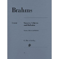 BRAHMS SONATES, SCHERZO & BALLADES