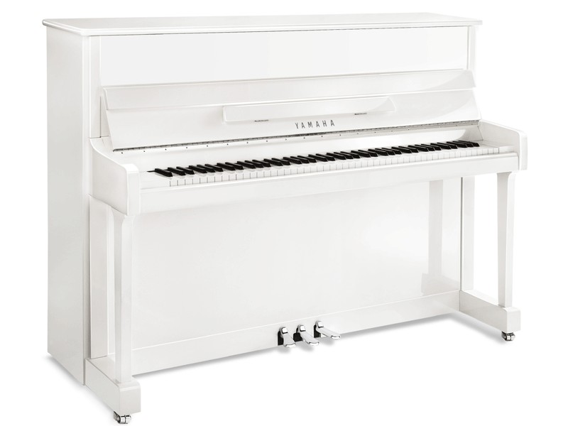 Yamaha piano droit P116 blanc - meilleur prix