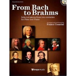 FROM BACH TO BRAHMS AVEC CD