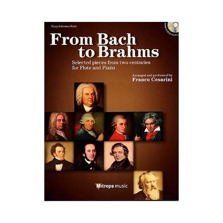 FROM BACH TO BRAHMS AVEC CD