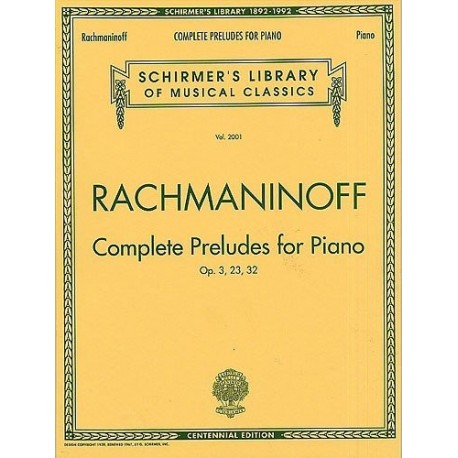 Sergei Rachmaninov: Complete Preludes For Piano