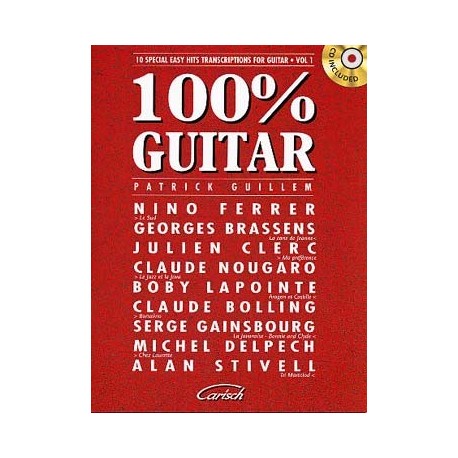 100 % GUITARE VOL. 1 (TR. GUILLEM)