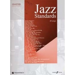 JAZZ STANDARDS COLLECTION 40 SONGS PVG