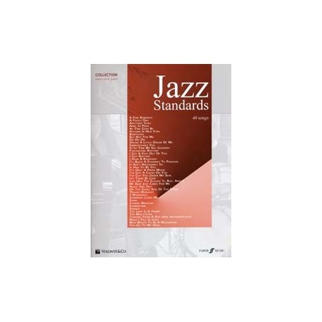 JAZZ STANDARDS COLLECTION 40 SONGS PVG