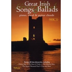 GREAT IRISH SONGS & BALLADS VOL.1 PVG