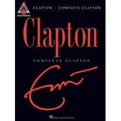 CLAPTON ERIC COMPLETE GUIT RECORDED VERSION TAB