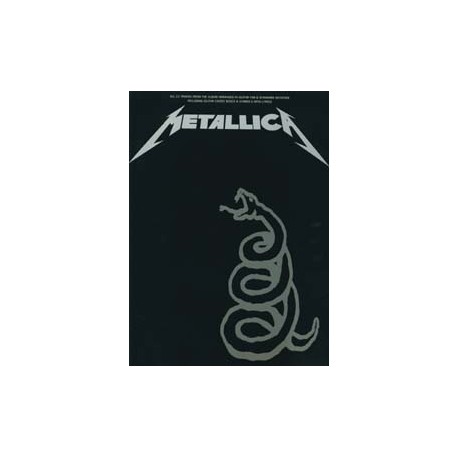 METALLICA BLACK GUITAR TAB