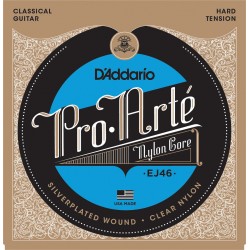 JEU D ADDARIO EJ46 Cordes Classiques PRO ARTE TIRANT FORT