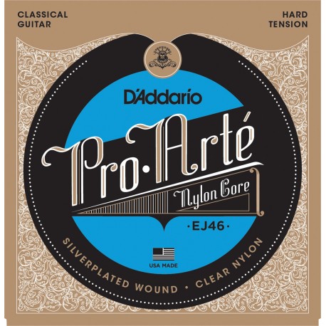 JEU D ADDARIO EJ46 Cordes Classiques PRO ARTE TIRANT FORT